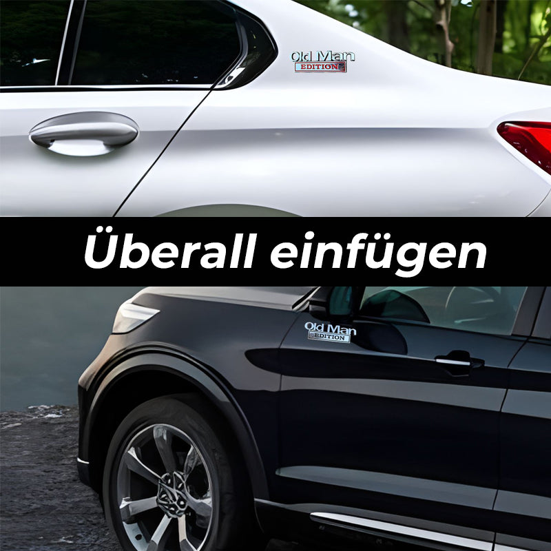 🚗 Old Man Edition - Bilemblem