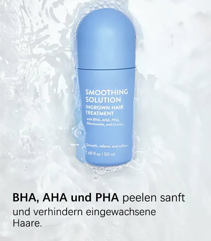 🔥🍃 Glättende Lösung zur Behandlung eingewachsener Haare