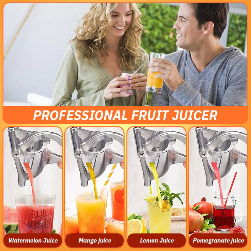 Multifunktionell handjuicepress