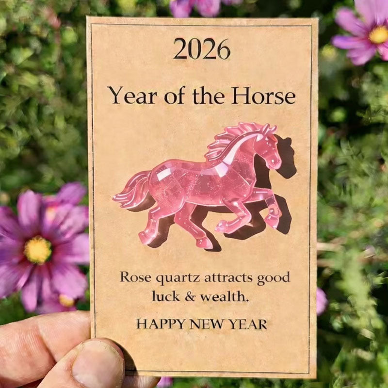 🐎 Année du Cheval 2026 – Choisissez votre couleur, portez votre intention.