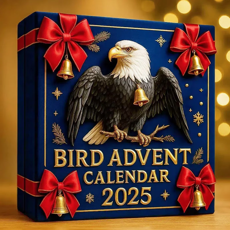 🐦 Adventskalender för fåglar 2025 — En befjädrad nedräkning till jul 🎄