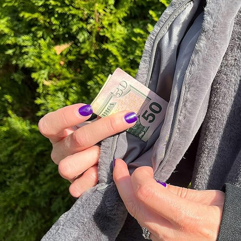 🧣Écharpe à poche dissimulée