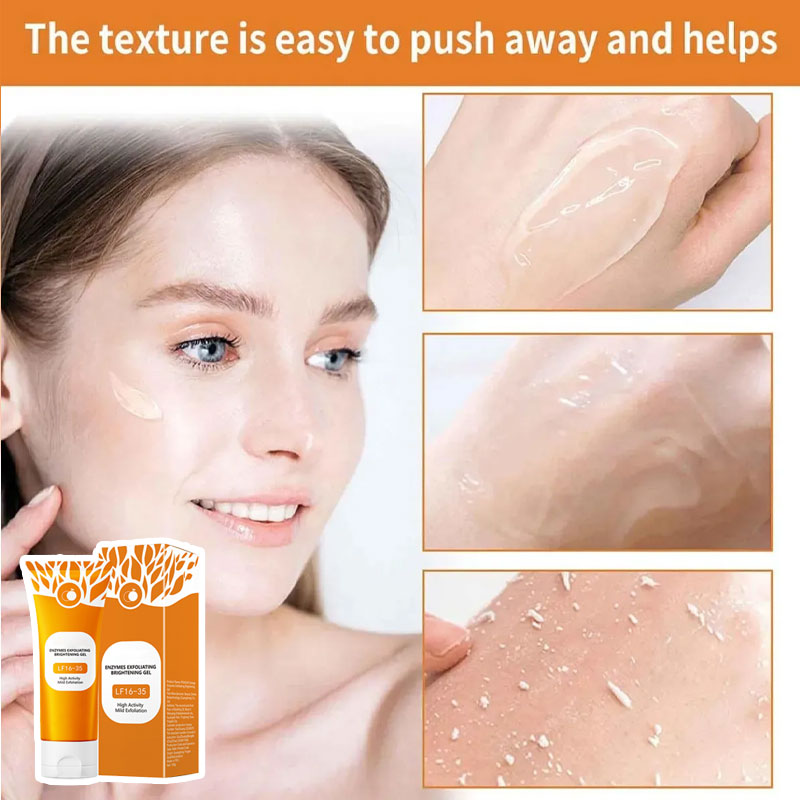 🧴 Exfolierande gel – Skonsam, synlig, kraftfull