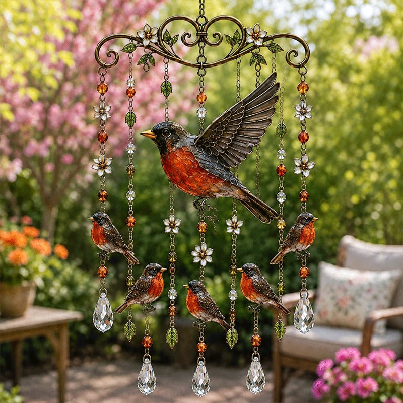 🐦🎐Carillon éolien colibri gracieux