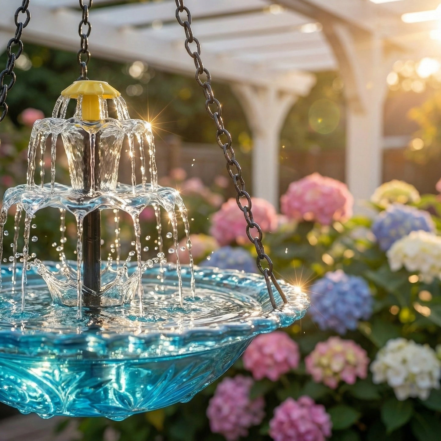 🔥🔥Nouvel An : 70 % de réduction sur la fontaine suspendue à cascade solaire pour oiseaux