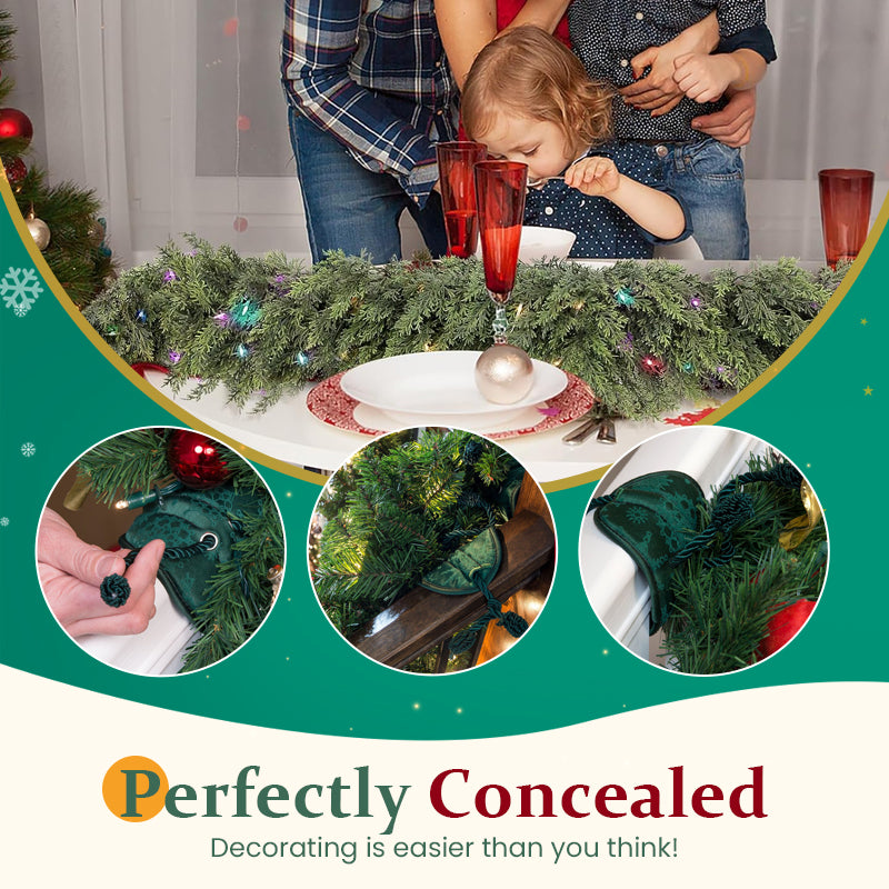 🎄 Festliche Weihnachtskranzbänder – Verleihen Sie jeder Feier Charme