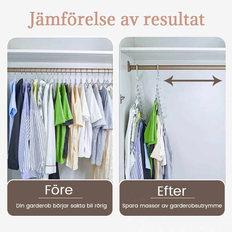 Lätt, halkfri multifunktionell förvaringshylla