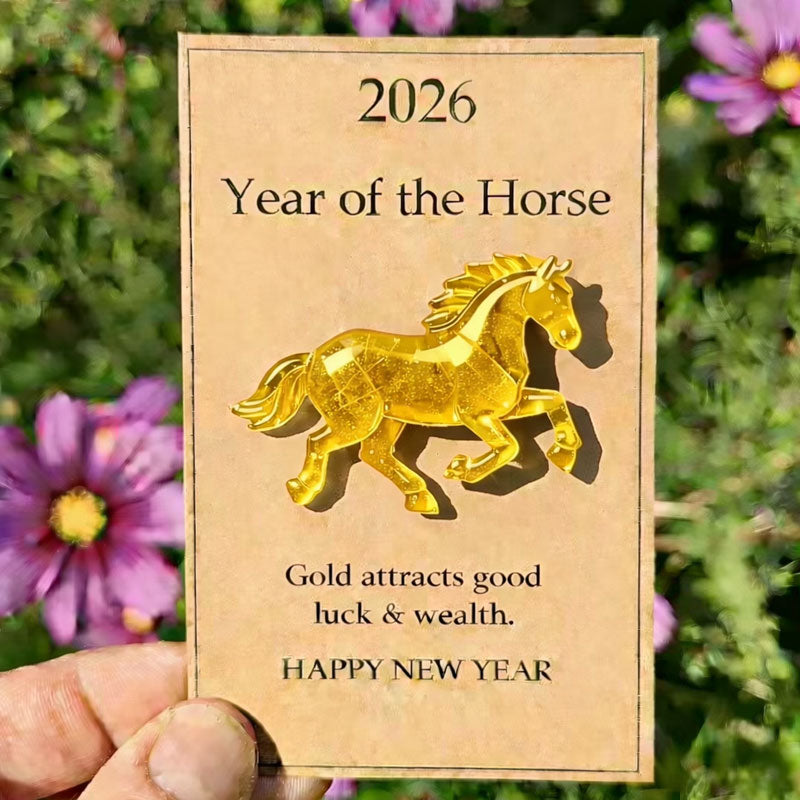 🐎 Année du Cheval 2026 – Choisissez votre couleur, portez votre intention.