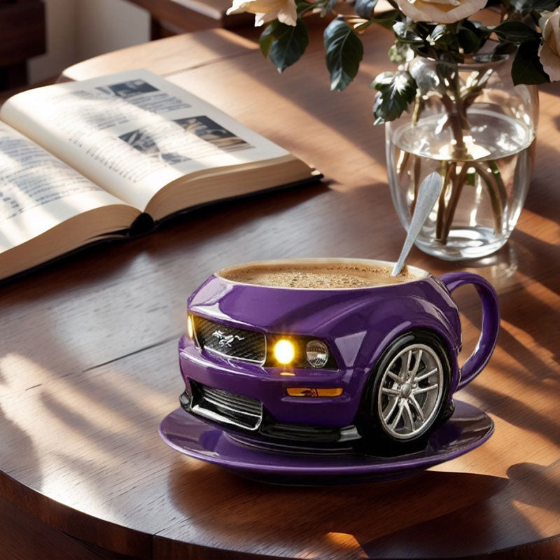 ☕Mugg formad som sportbil🚗/Sports car shape mug
