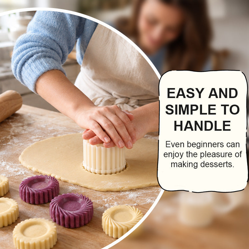Moule à Pâtisserie Double Face 2-en-1 – 2 Motifs pour Desserts Maison
