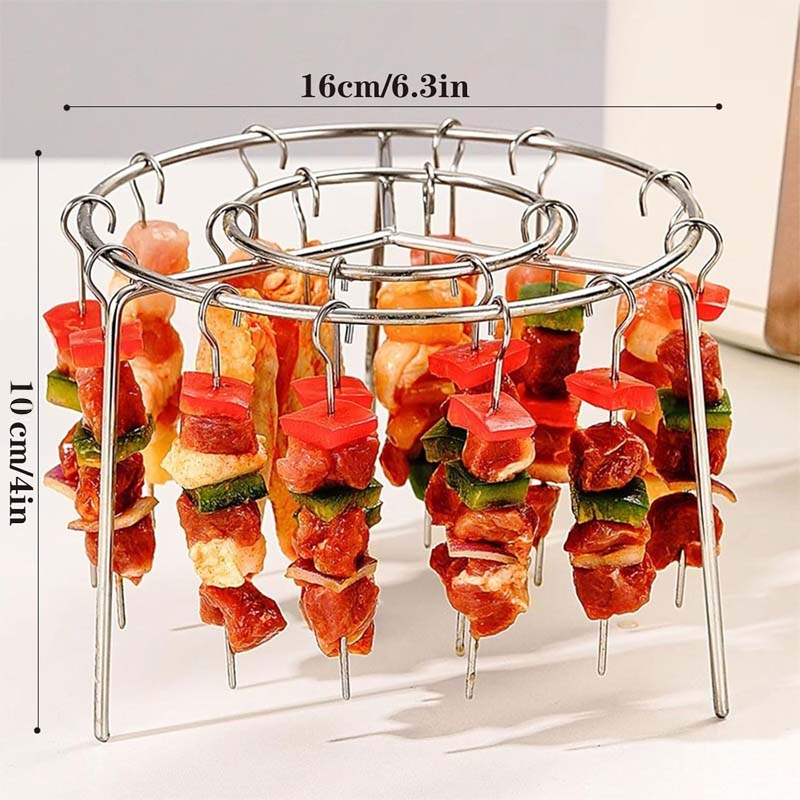 🔥 Grillspett för airfryer | 360° jämn tillagning, krispigt och saftigt! 🍢
