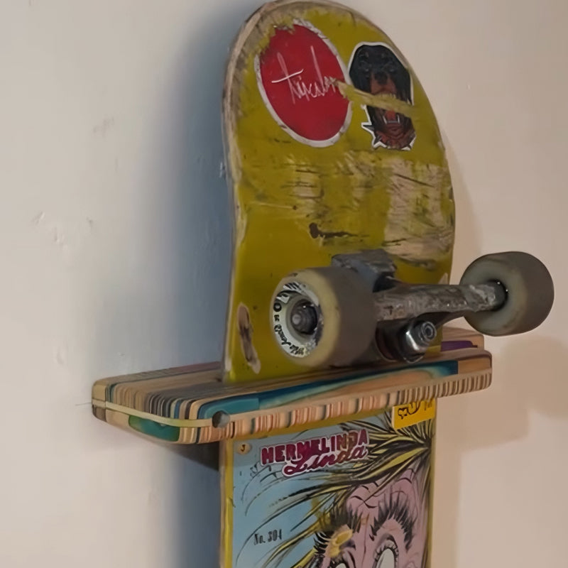 Étagère murale pour skateboard