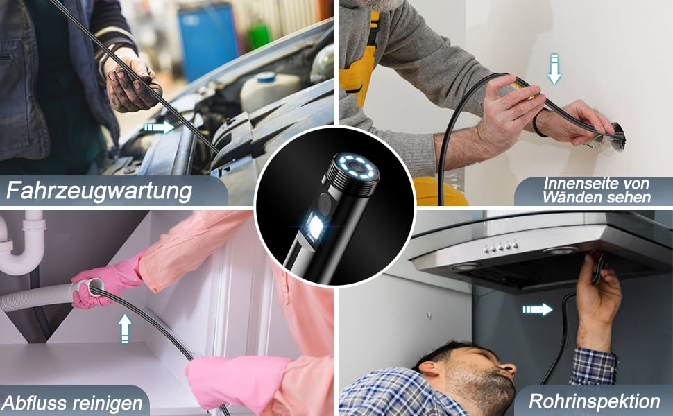 🔥SISTA DAGEN 49% RABATT🔎 Plug-and-Play endoskopkamera