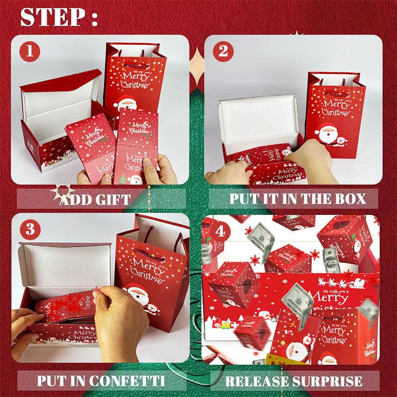 Nouvelle boîte à sauter de Noël