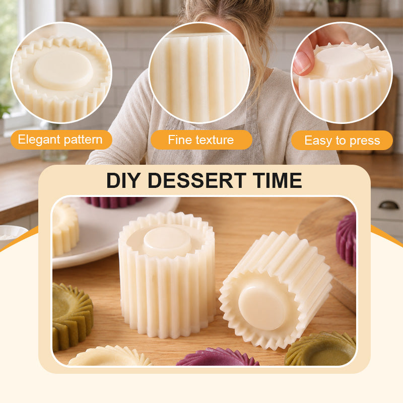 Moule à Pâtisserie Double Face 2-en-1 – 2 Motifs pour Desserts Maison
