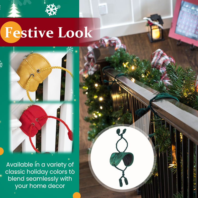 🎄 Festliche Weihnachtskranzbänder – Verleihen Sie jeder Feier Charme