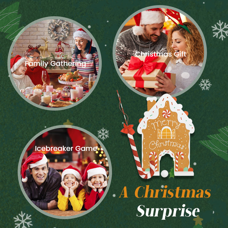 🎁Ensemble de jeu de golf en pain d'épice