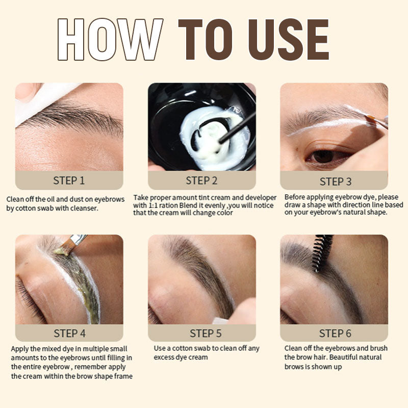 2-in-1 Eyebrow & Eyelash Tint Kit