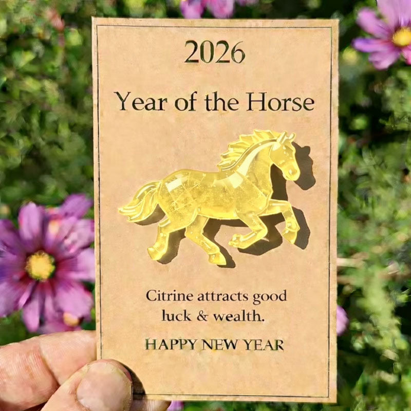 🐎 Année du Cheval 2026 – Choisissez votre couleur, portez votre intention.