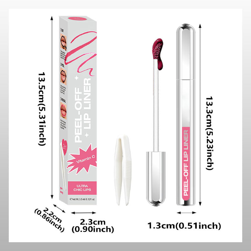 💋 Peel-off långvarig läppliner och glans
