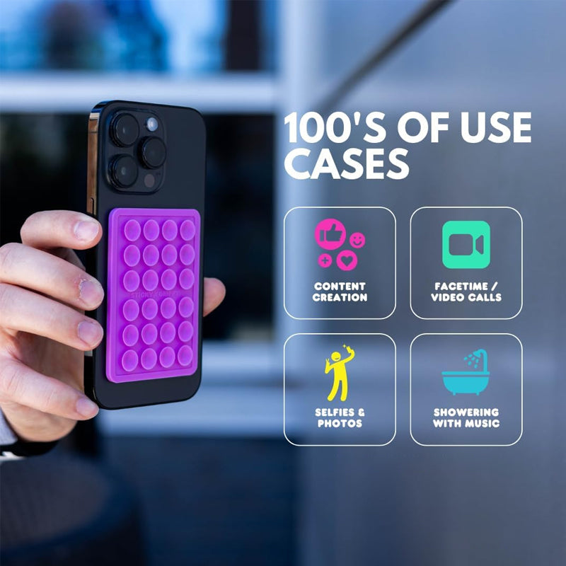Silikon mobiltelefon sugkopp klistermärke