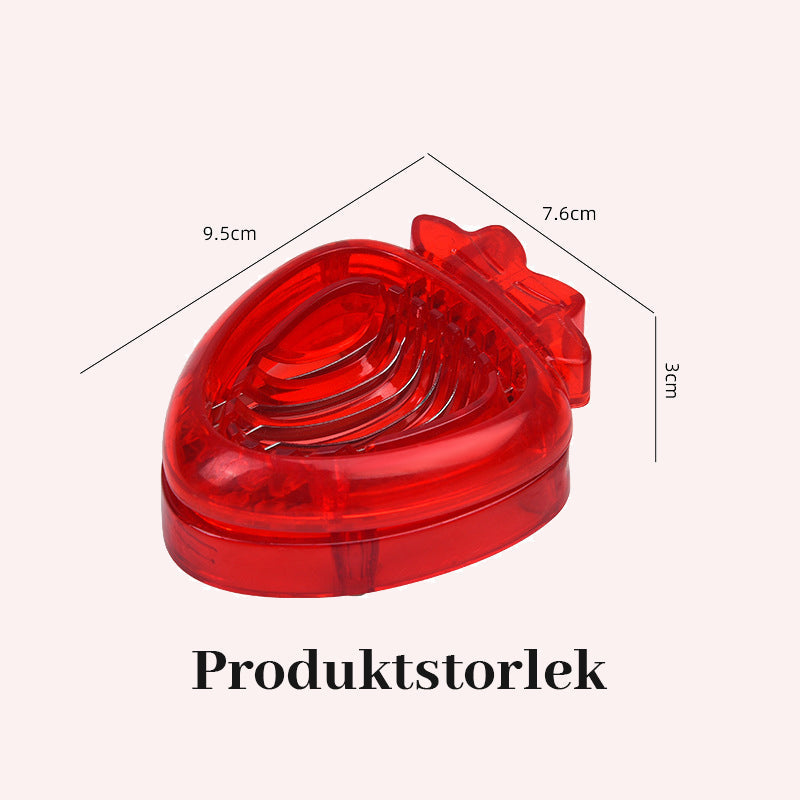 Rostfritt stål jordgubbsskivare