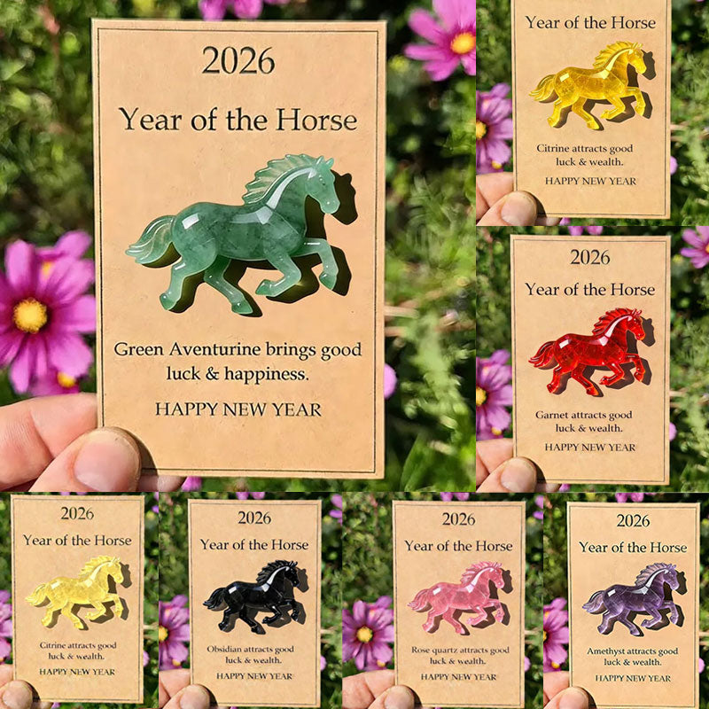 🐎 Année du Cheval 2026 – Choisissez votre couleur, portez votre intention.