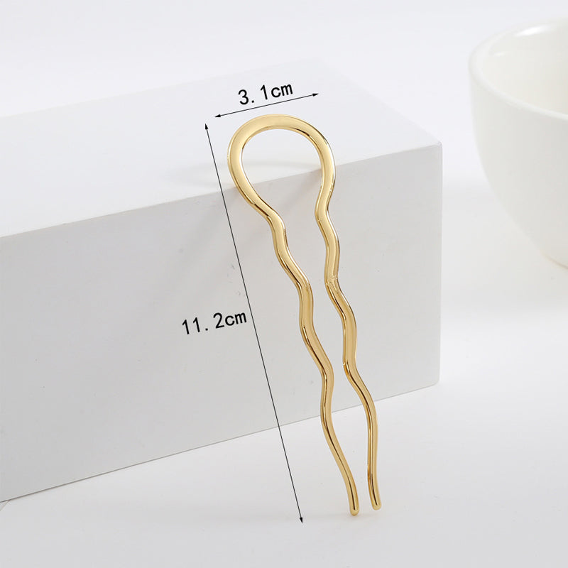 Elegant U-formade Hårpinnar
