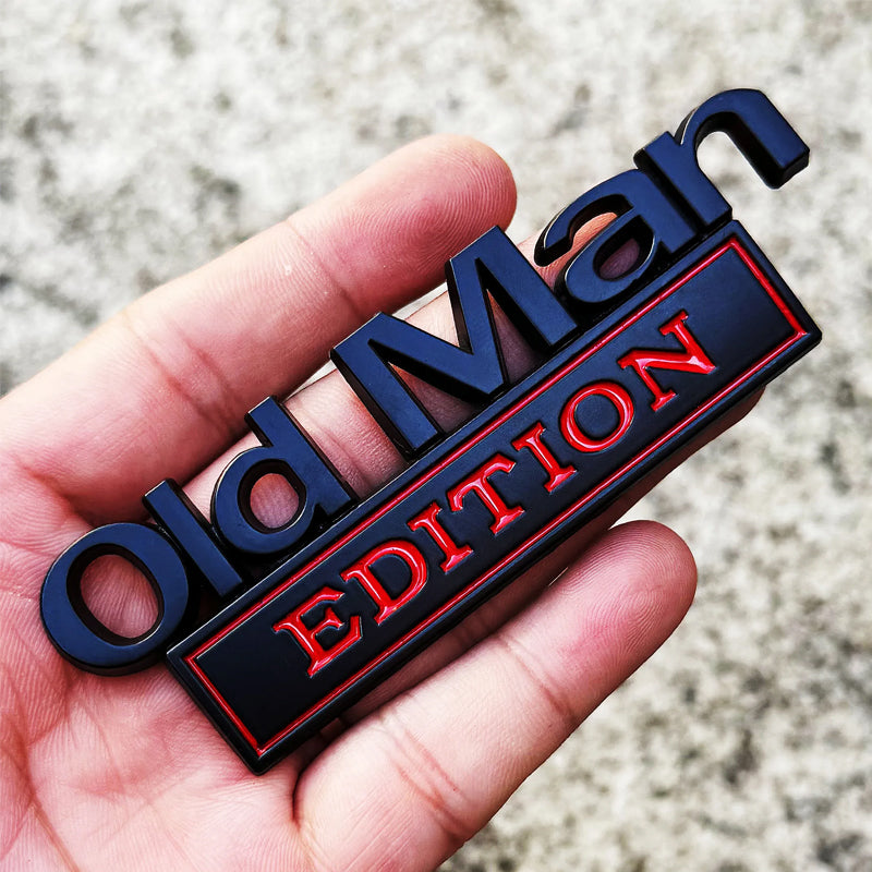 🚗 Old Man Edition - Bilemblem