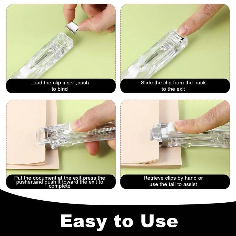 Classeur à Clips Réutilisable pour Documents – Sans Perforation