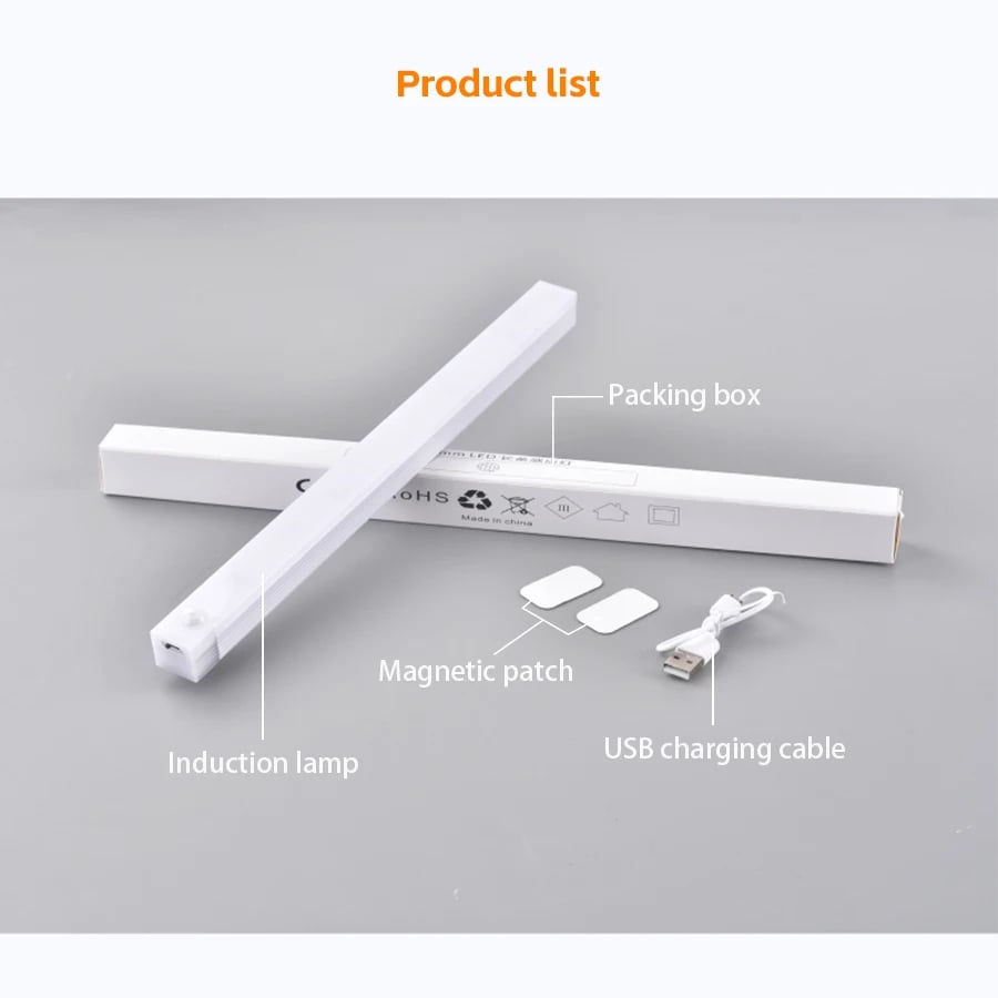 🔥Smarta magnetiska, uppladdningsbara LED-lampor utan slag