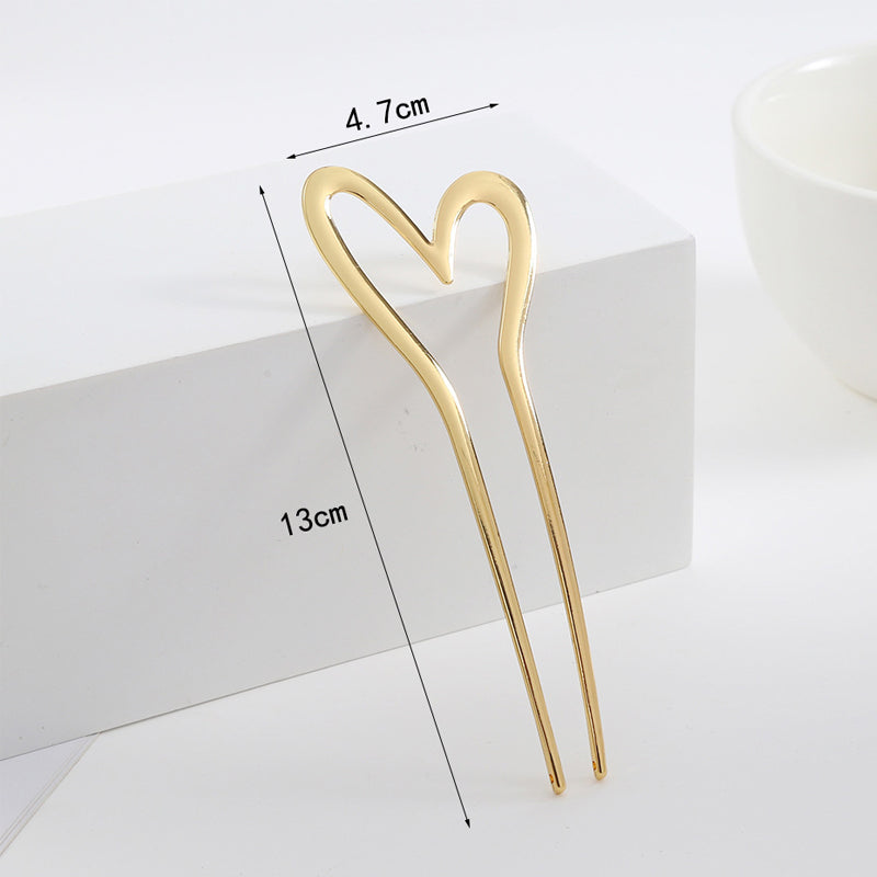 Elegant U-formade Hårpinnar