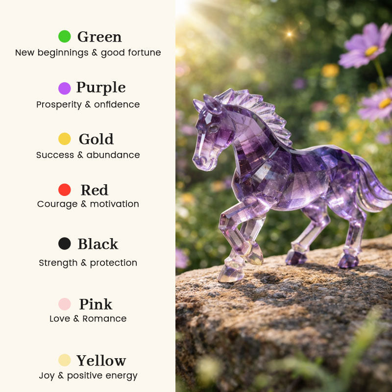 🐎 Année du Cheval 2026 – Choisissez votre couleur, portez votre intention.