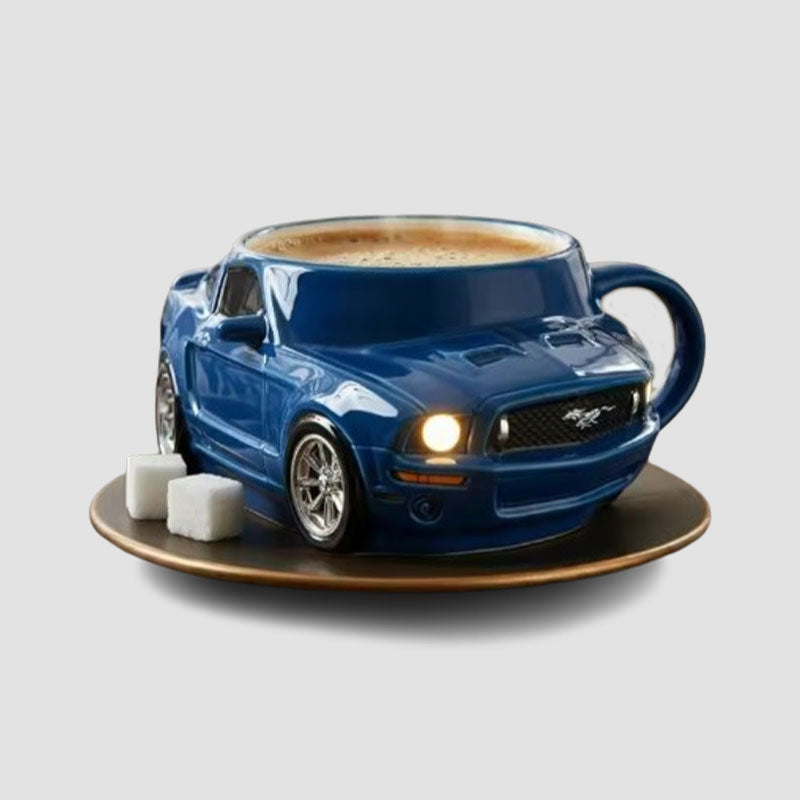 ☕Mugg formad som sportbil🚗/Sports car shape mug