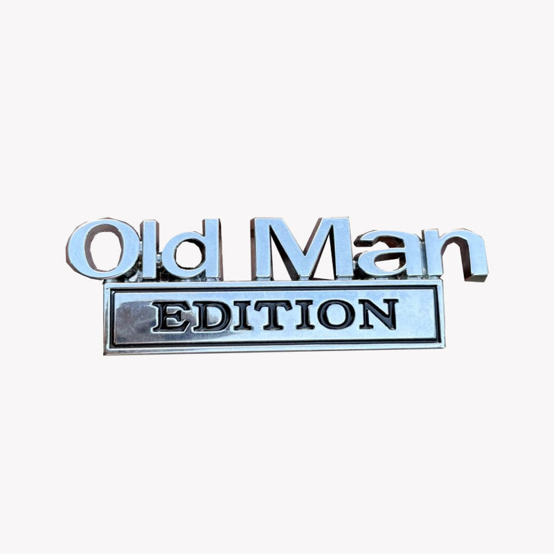 🚗 Old Man Edition - Bilemblem
