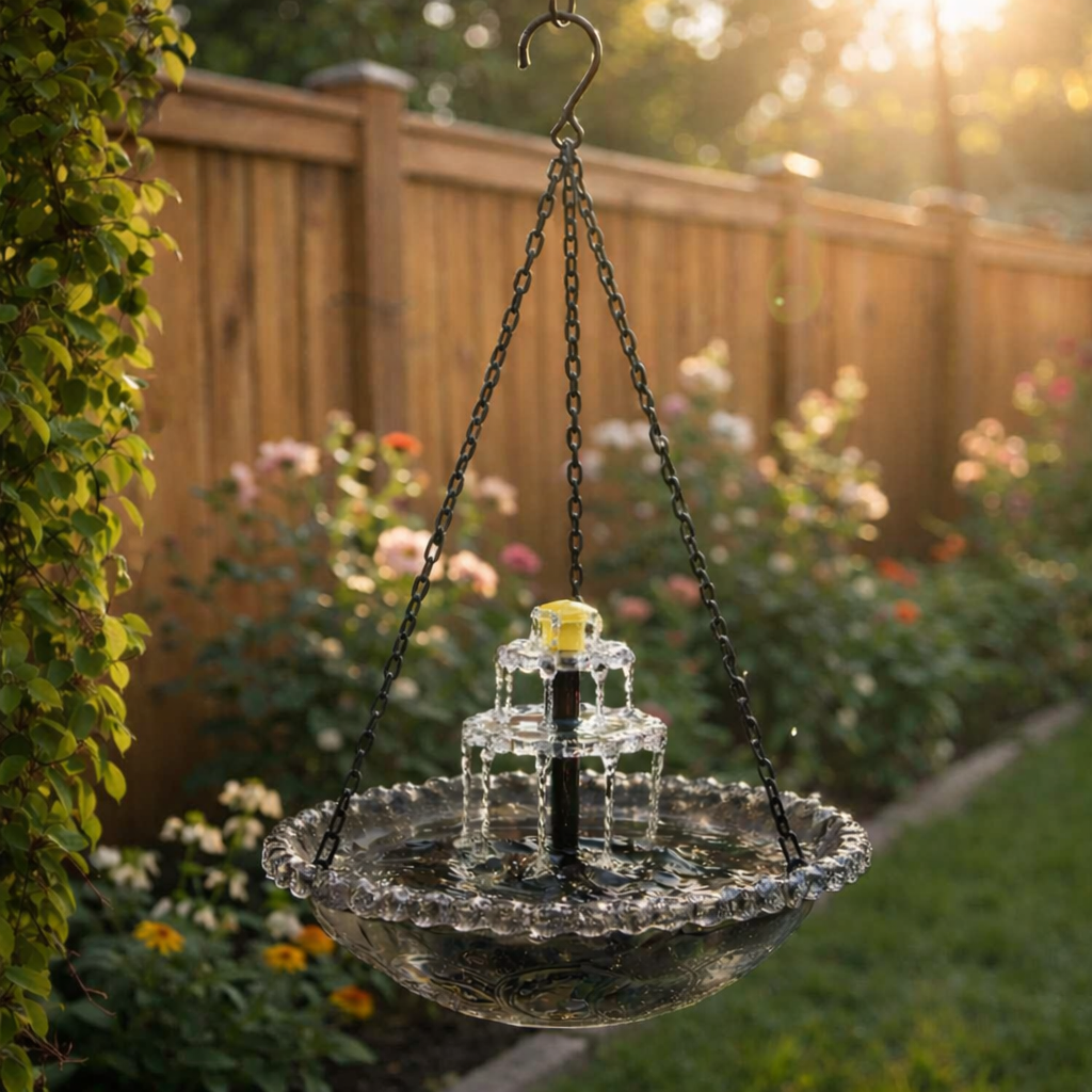 🔥🔥Nouvel An : 70 % de réduction sur la fontaine suspendue à cascade solaire pour oiseaux
