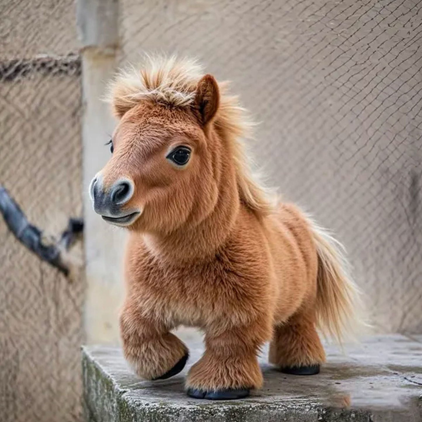 🐴 Elektrisk ponnyplyschdocka · Mjuk och söt kommer ✨