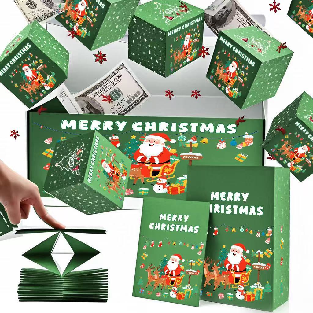 💥Julklappsask Kreativ Present Till Alla Hjärtans Dag