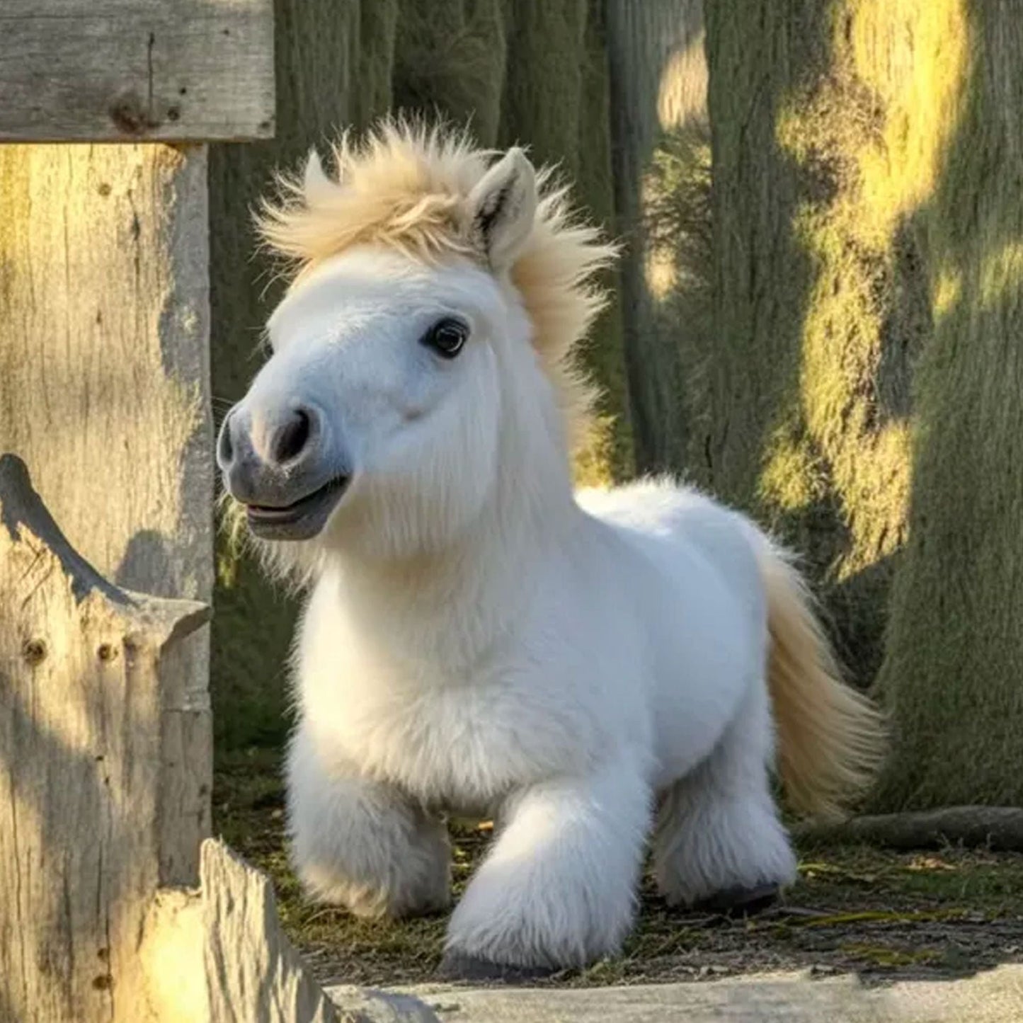 🐴 Elektrisk ponnyplyschdocka · Mjuk och söt kommer ✨