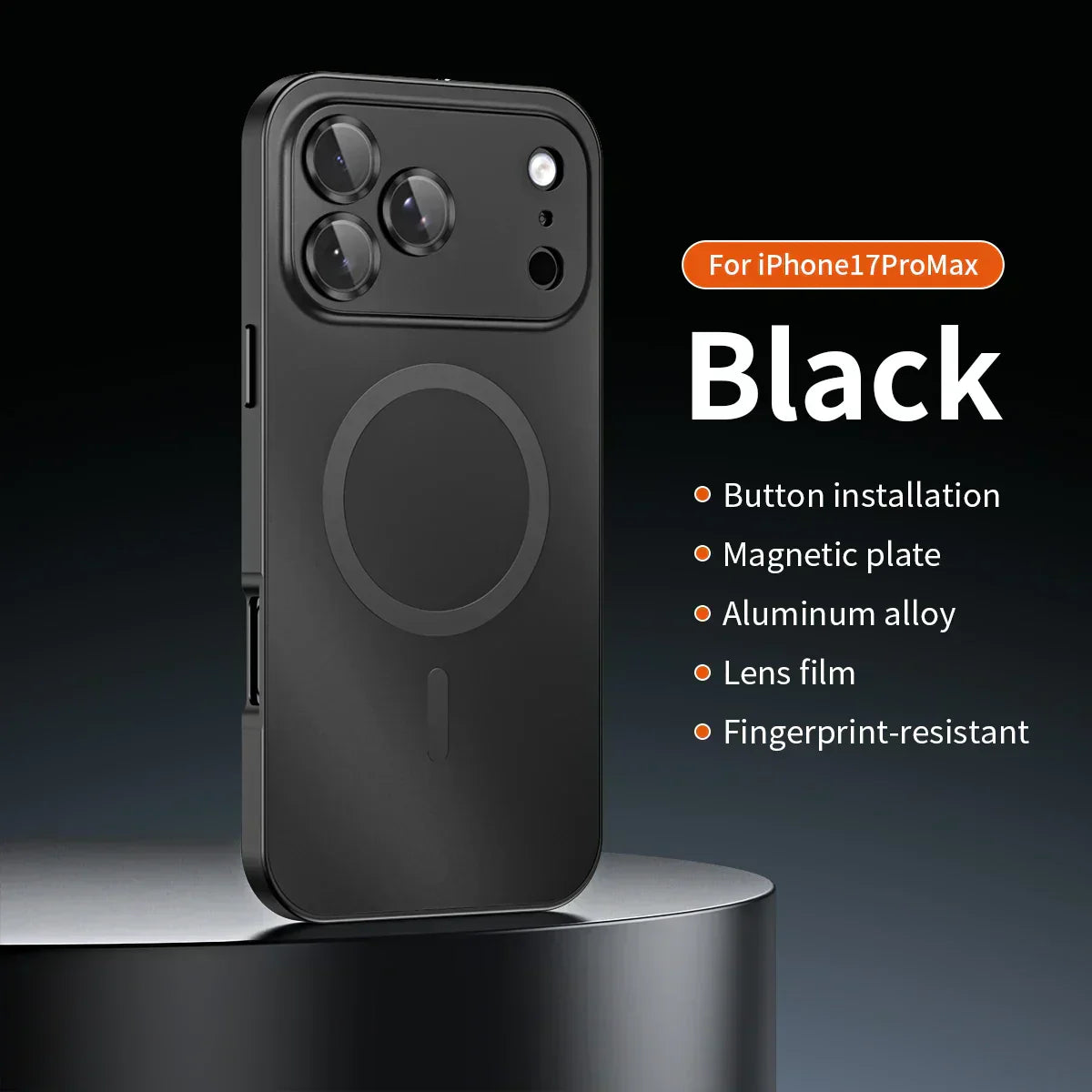 ✨17-13🔥Magnetiskt aluminiumskal för iPhone