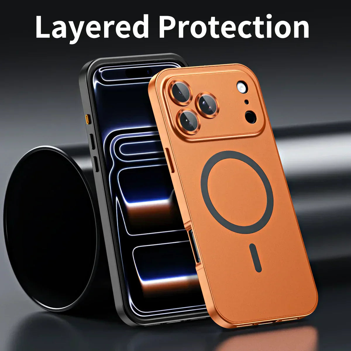 ✨17-13🔥Magnetiskt aluminiumskal för iPhone