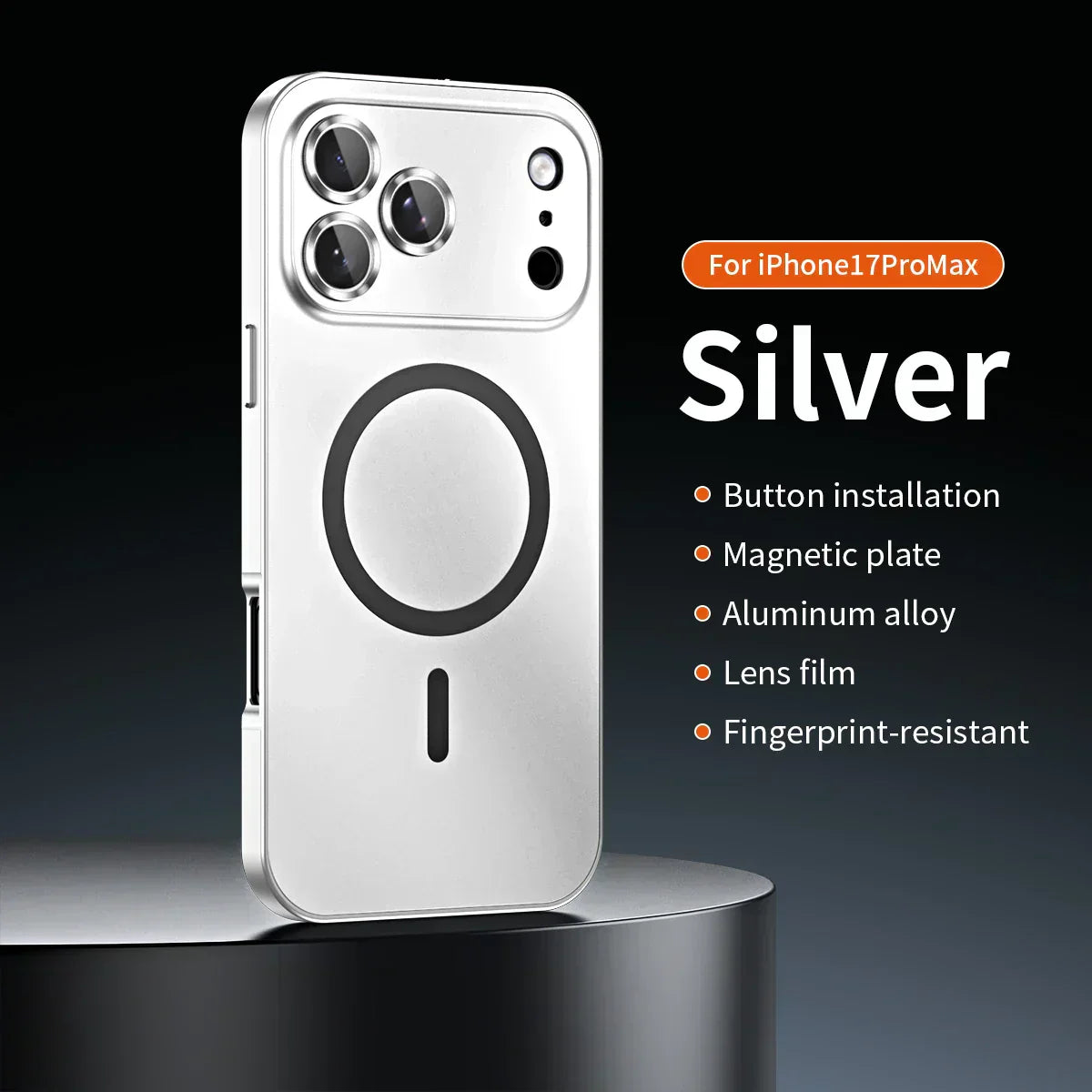 ✨17-13🔥Magnetiskt aluminiumskal för iPhone