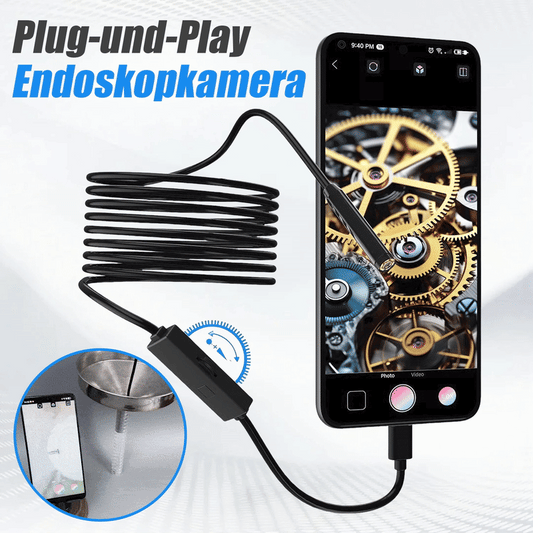 🔥SISTA DAGEN 49% RABATT🔎 Plug-and-Play endoskopkamera