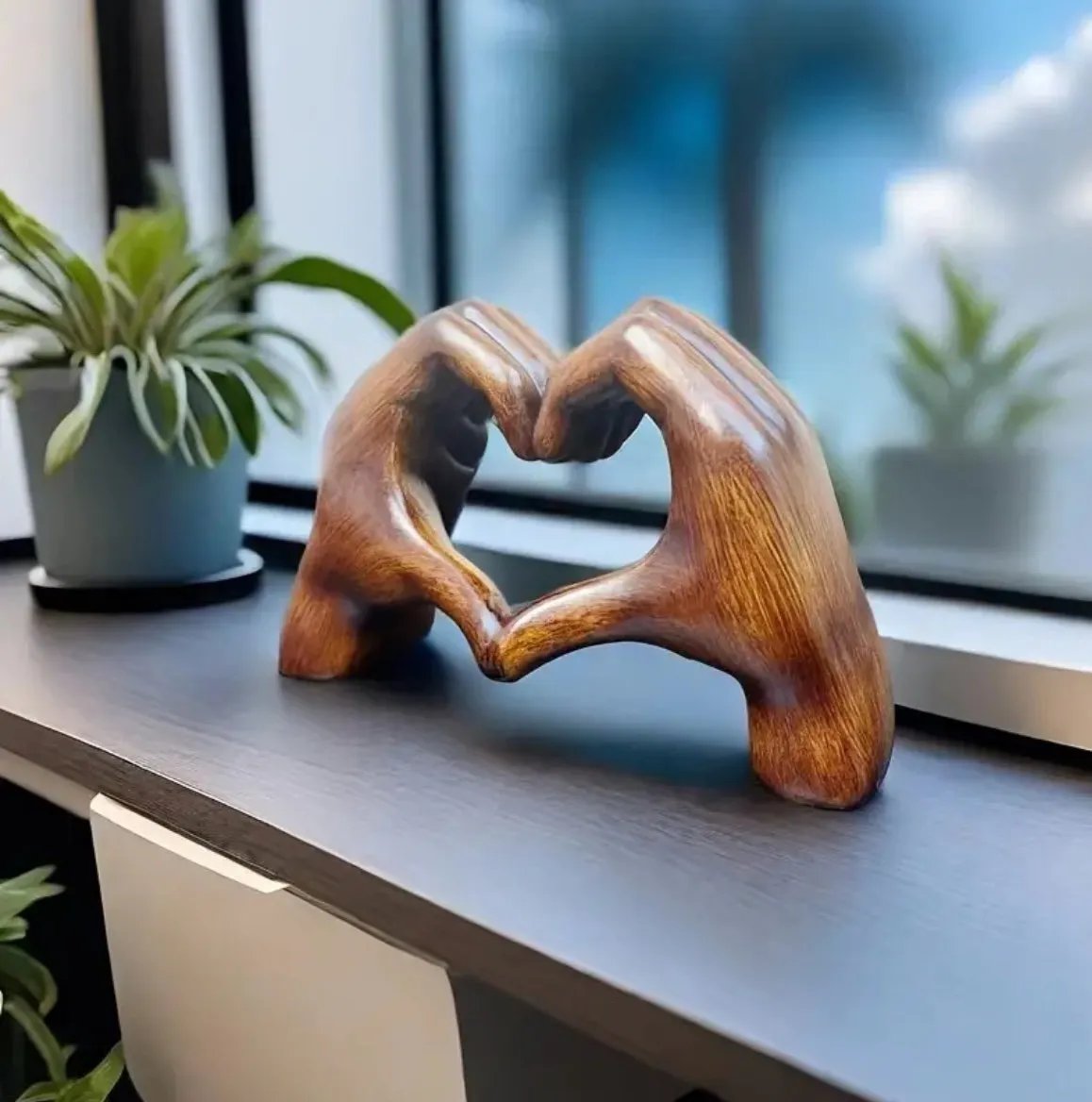 ⏰Sista dagens utförsäljning 49% RABATT💕 Hjärtstaty