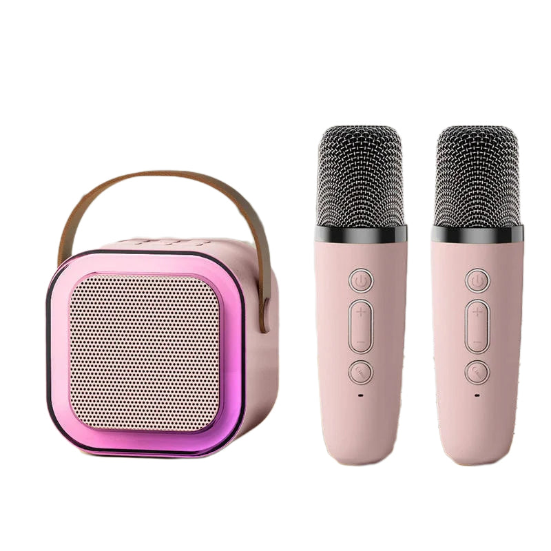 🧸 Minikaraokemaskin med trådlös mikrofon